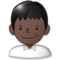 Man - Black emoji on Samsung